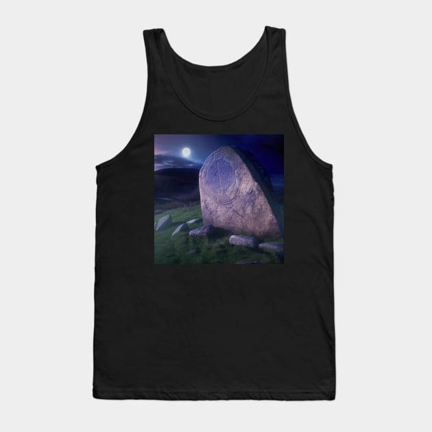 Rune Stones Series Tank Top by VISIONARTIST